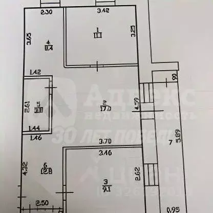 3-к кв. Тюменская область, Тюмень Первомайская ул., 60/2 (62.2 м) - Фото 2