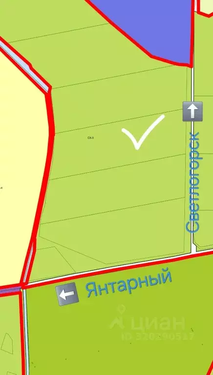 Участок в Калининградская область, Зеленоградский муниципальный округ, ... - Фото 1