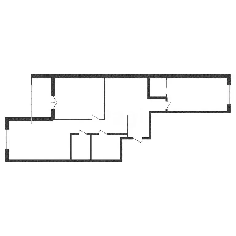 2-комнатная квартира: Обнинск, улица Славского, 12 (72.7 м) - Фото 1