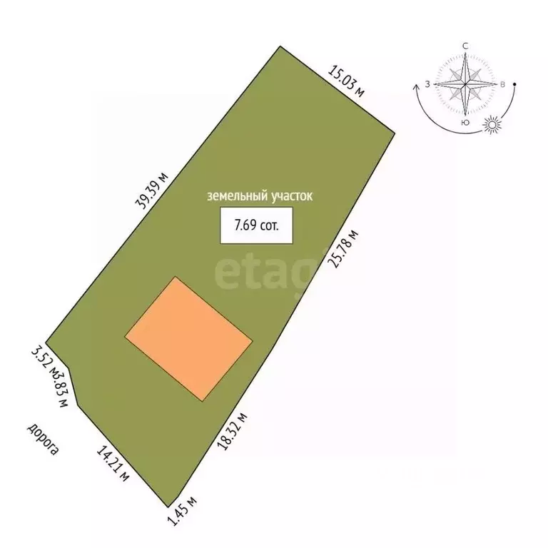 Дом в Пермский край, пос. Куеда ул. Восточная, 34 (64 м) - Фото 2