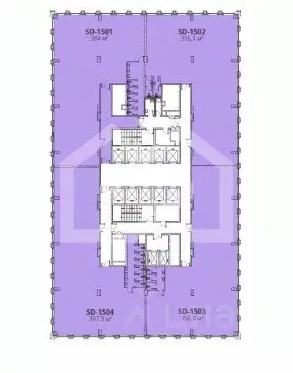 Помещение свободного назначения в Москва Дмитровский проезд, вл1Г (356 ... - Фото 2