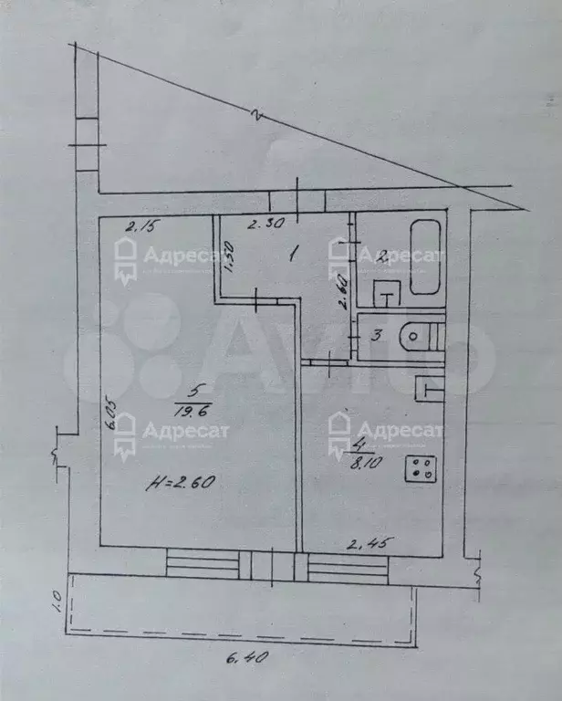 1-к. квартира, 37,7 м, 3/9 эт. - Фото 0
