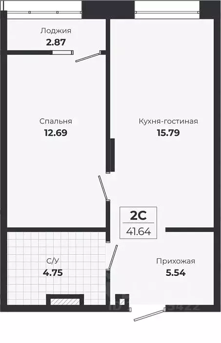 1-к кв. Новосибирская область, Новосибирск Лесоперевалка мкр, Ясный ... - Фото 0
