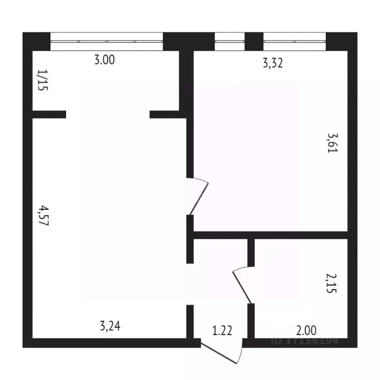 1-к кв. Тюменская область, Тюмень ул. Тимофея Чаркова, 83 (35.8 м) - Фото 2