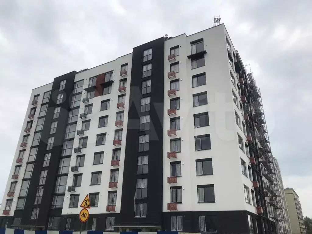 2-к. квартира, 55,1 м, 6/9 эт. - Фото 0