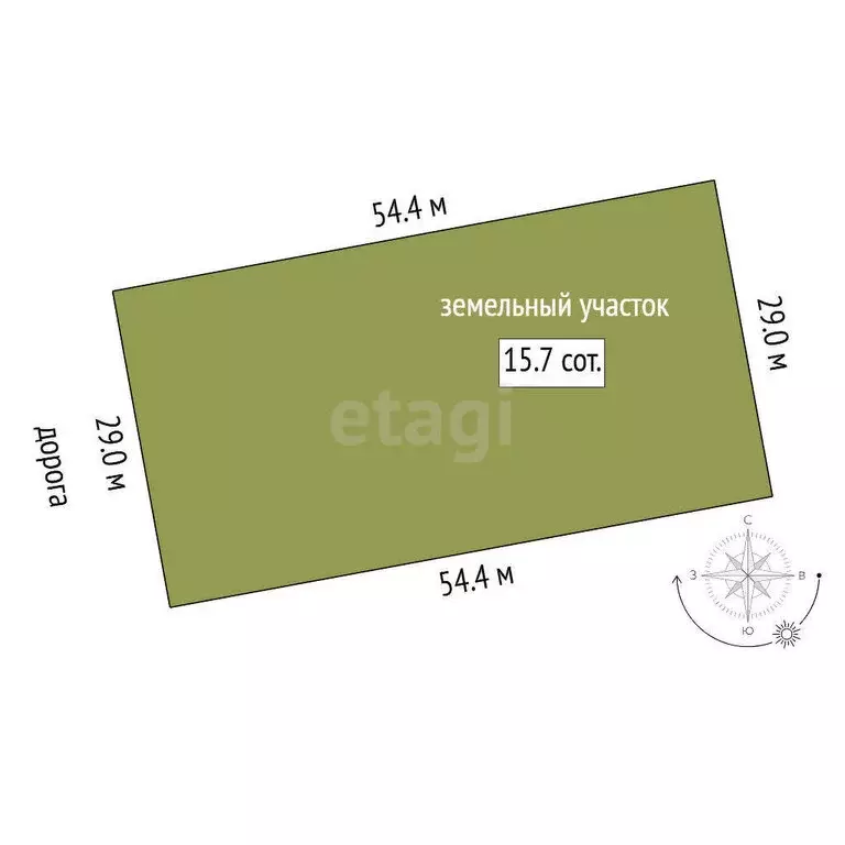 Участок в Тюменская область, Нижнетавдинский муниципальный округ, ... - Фото 1