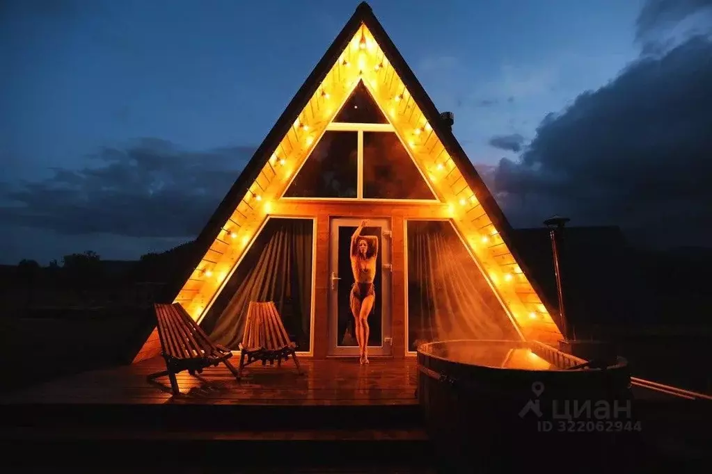 Дом в Алтай, Чемальский район, с. Анос ул. Клубничная, 1 (36 м) - Фото 1