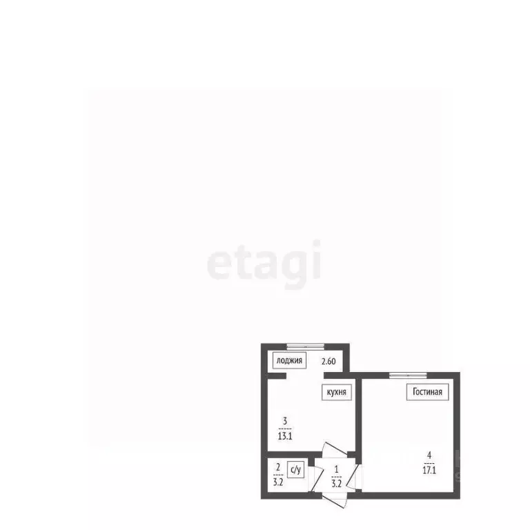 1-к кв. Ростовская область, Таганрог ул. Нестерова, 25 (36.5 м) - Фото 1