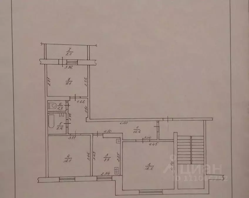 3-к кв. Крым, Феодосия бул. Старшинова, 8А (65.2 м) - Фото 0