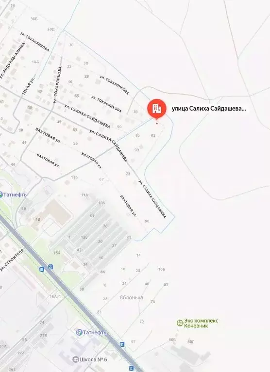Участок в Татарстан, Альметьевск ул. Салиха Сайдашева, 80 (6.0 сот.) - Фото 1