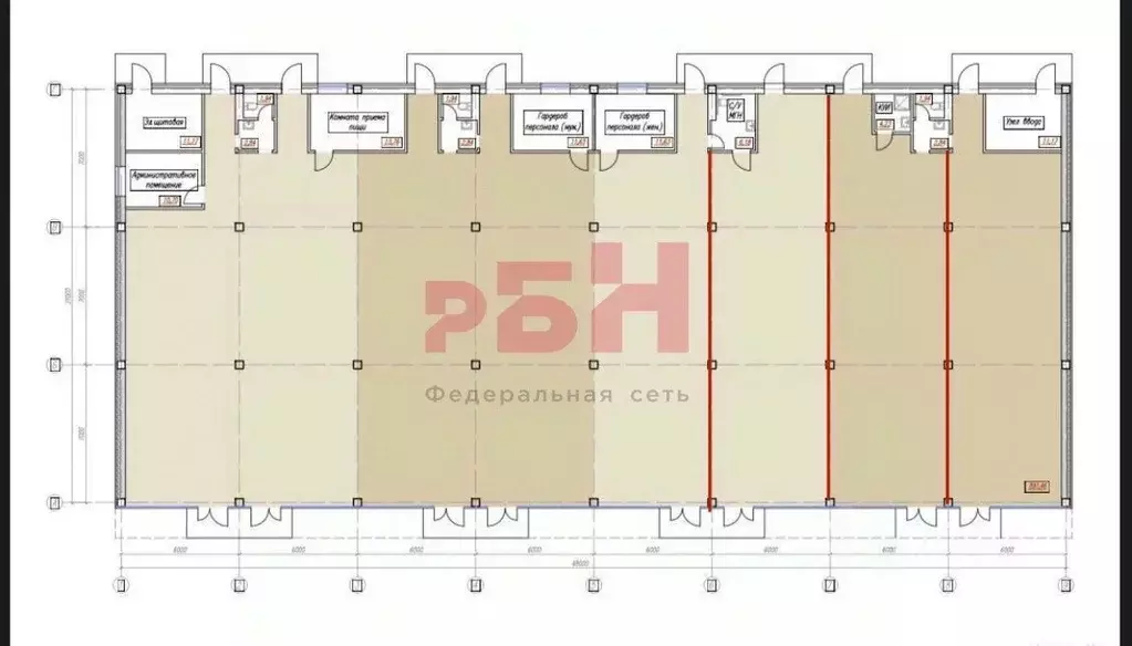 Торговая площадь в Пензенская область, Пенза ул. Тепличная (120 м) - Фото 1
