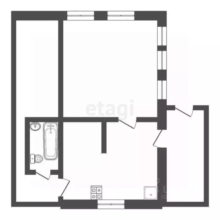 Дом в Тульская область, Веневский муниципальный округ, с. Гати ул. ... - Фото 1