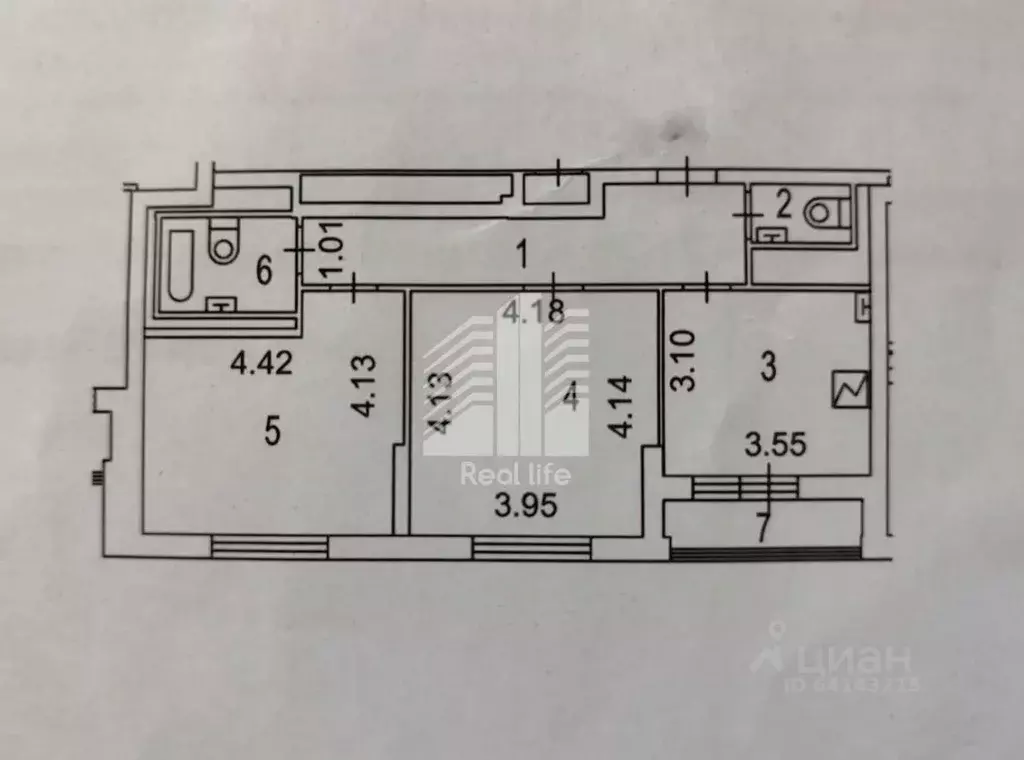 2-к кв. Москва ул. Толбухина, 2 (60.0 м) - Фото 2