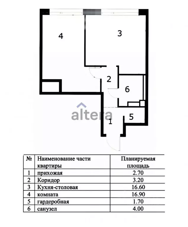 1-к кв. Москва Нагатино Ай-Ленд жилой комплекс, к1 (45.1 м) - Фото 1