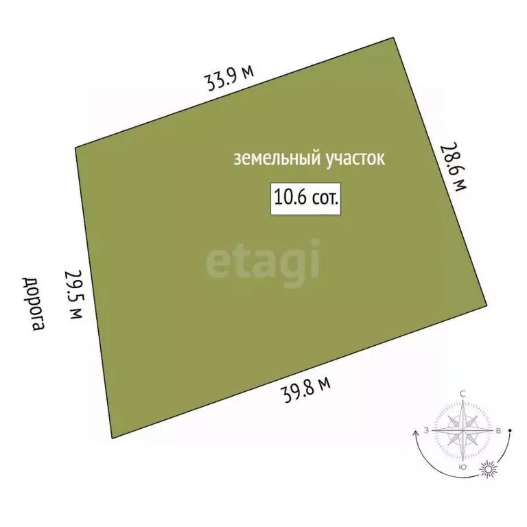 Участок в Тюменская область, Тюменский муниципальный округ, с. Кулига, ... - Фото 2