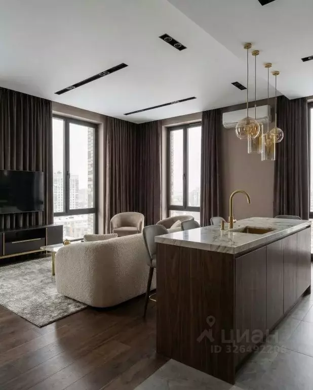 3-к кв. Москва Ходынская ул., 2 (91.0 м) - Фото 2