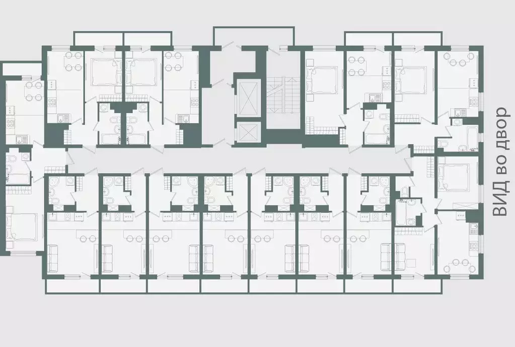 1-к кв. Ленинградская область, Мурино Всеволожский район, ул. ... - Фото 2
