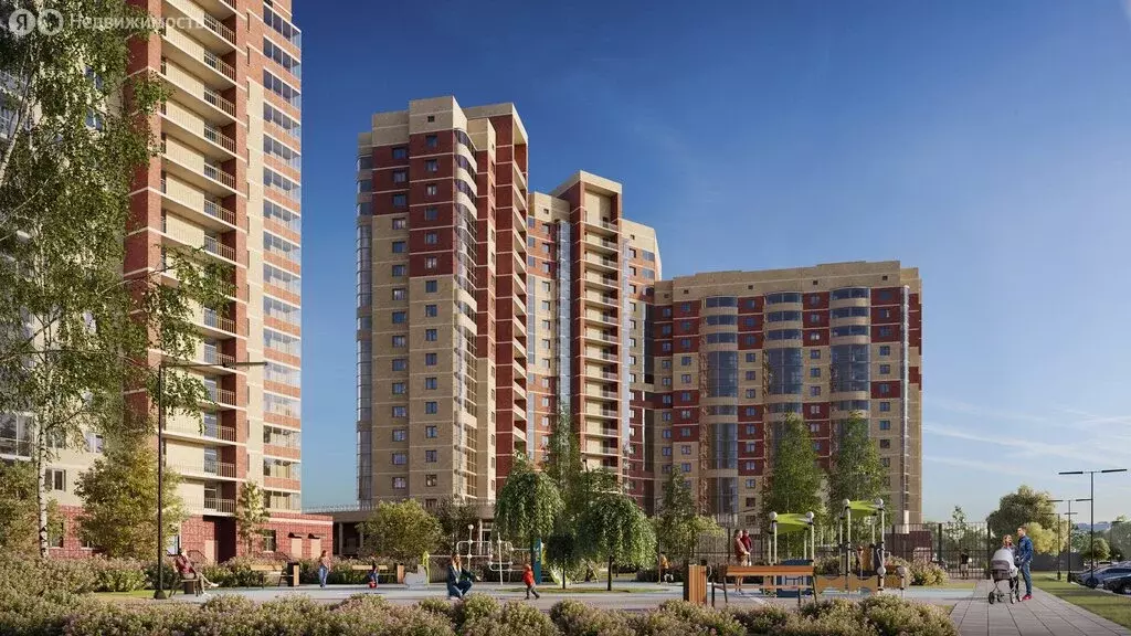 1-комнатная квартира: Домодедово, микрорайон Востряково, ЖК Оптима, к3 ... - Фото 1