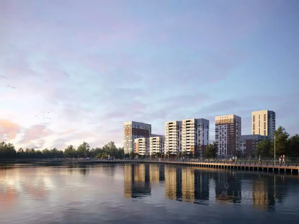 Студия Курганская область, Курган Заозерный жилрайон, 6А мкр, ул. ... - Фото 1