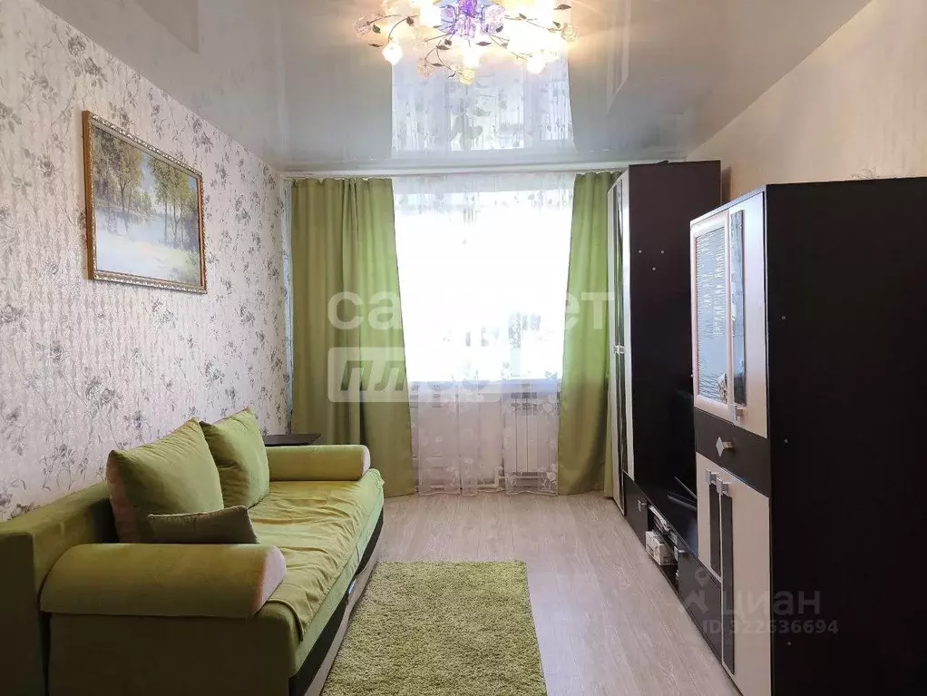 2-к кв. Татарстан, Зеленодольск ул. Комарова, 6 (35.3 м) - Фото 1