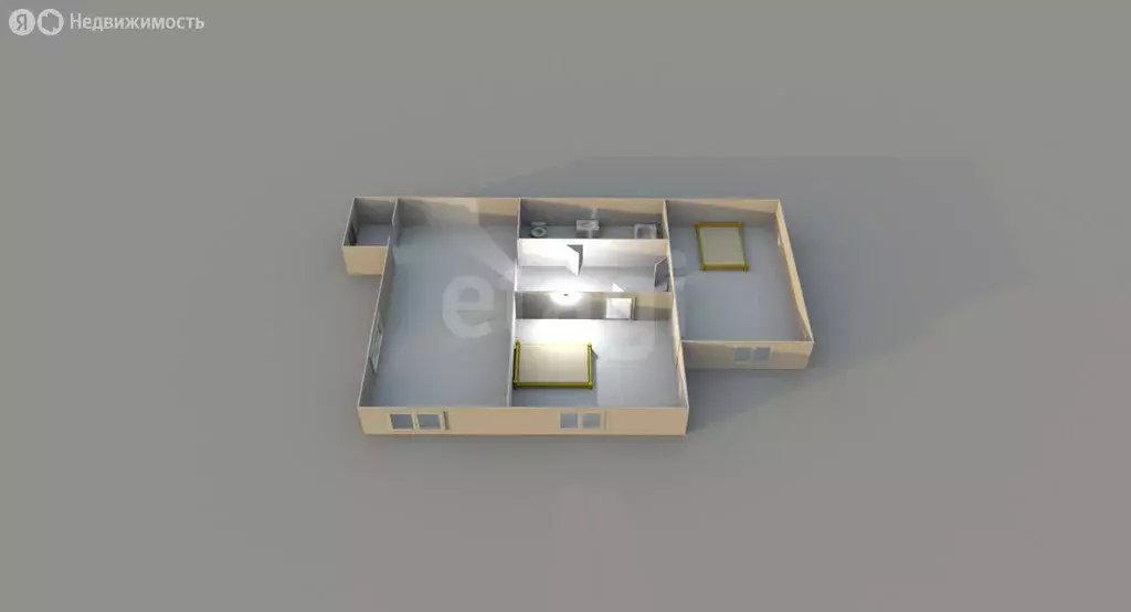 3-комнатная квартира: Южно-Сахалинск, улица Солнечного Света, 4 (76 м) - Фото 1