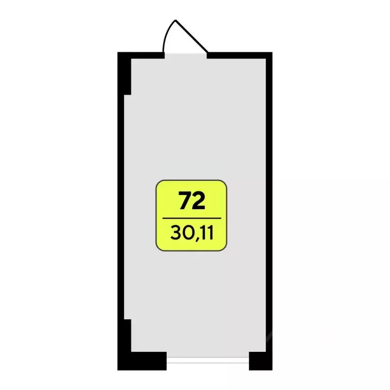 Офис в Тюменская область, Тюмень ул. Ивана Чистякова, 5 (30 м) - Фото 1