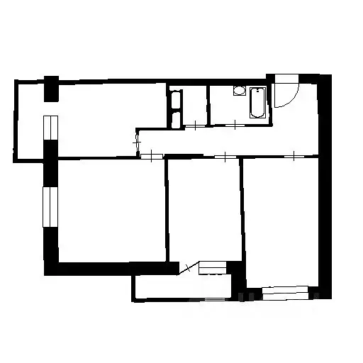 3-к кв. Санкт-Петербург ул. Репищева, 10к3 (84.0 м) - Фото 2