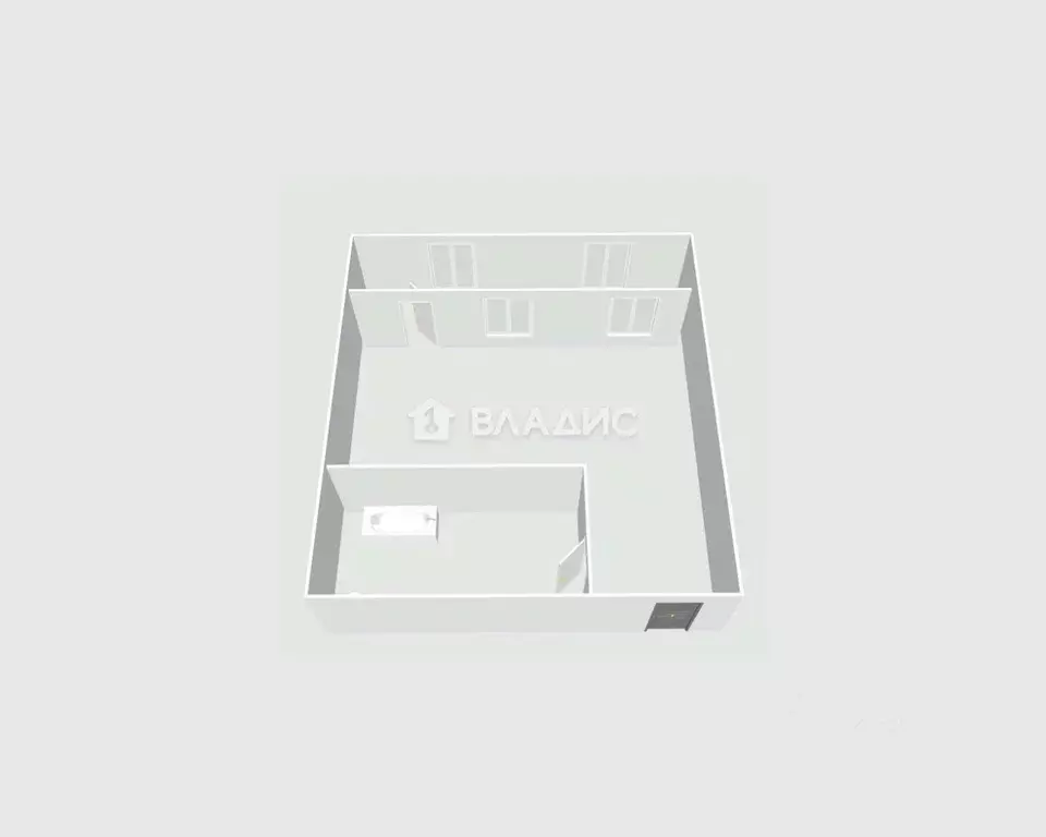 1-к кв. Пензенская область, Пенза ул. Герцена, 12 (32.0 м) - Фото 2