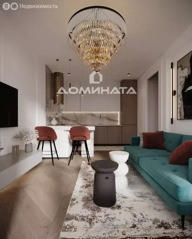 1-комнатная квартира: Санкт-Петербург, улица Челюскина, 6 (46 м) - Фото 1