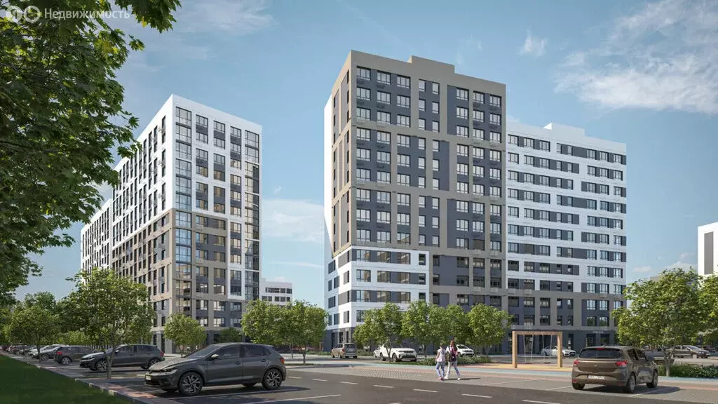 2-комнатная квартира: Тюмень, улица Андрея Приказнова, 1 (54.3 м) - Фото 2