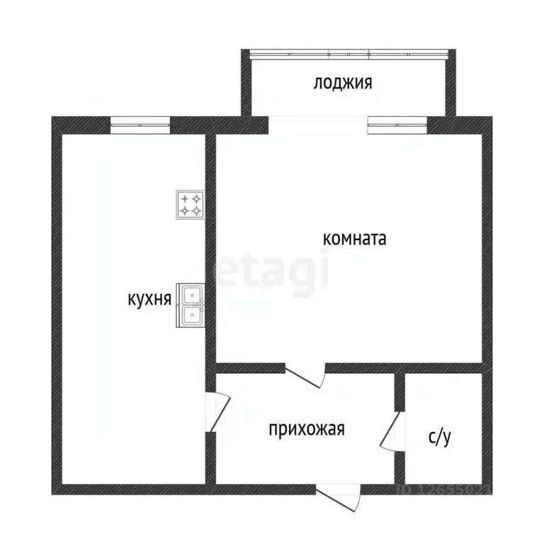 1-к кв. Костромская область, Кострома Малышково мкр, проезд ... - Фото 2