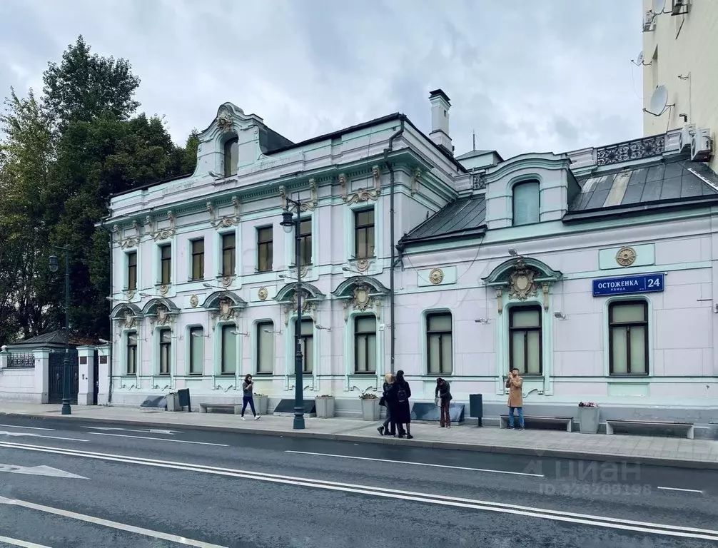 Офис в Москва ул. Остоженка, 24 (1500 м) - Фото 0
