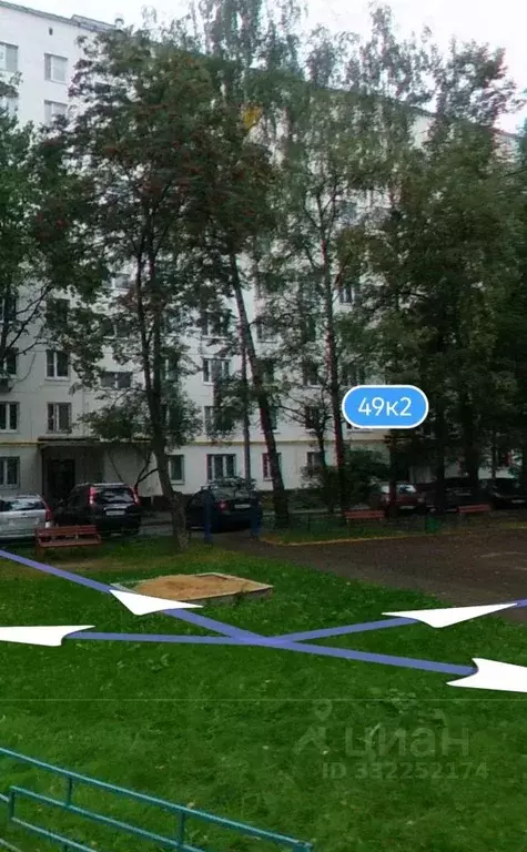 1-к кв. Москва Чертановская ул., 49К2 (32.0 м) - Фото 1