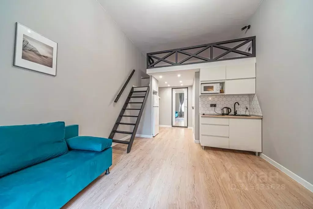 Студия Санкт-Петербург Гороховая ул., 73 (24.0 м) - Фото 1