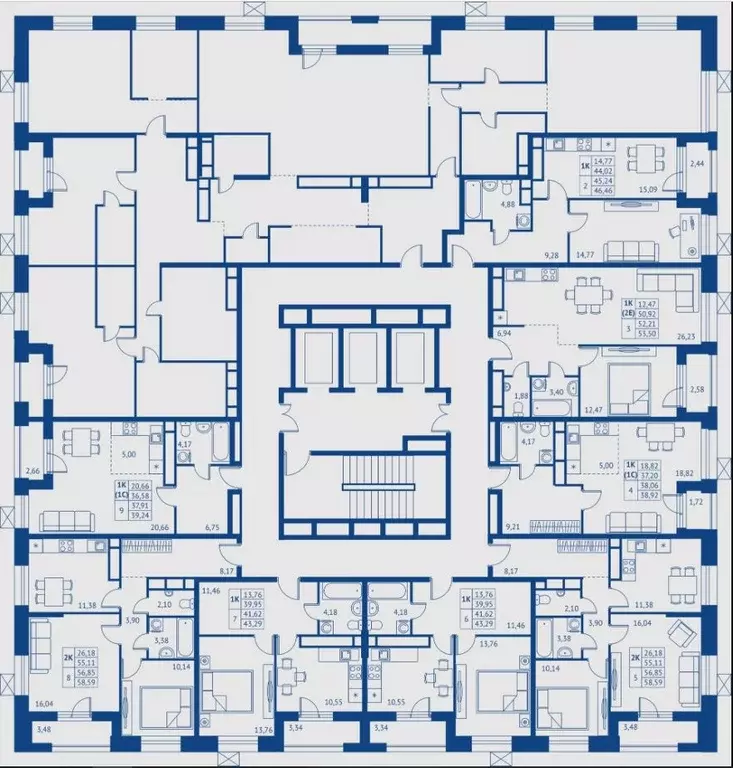 1-к кв. Московская область, Королев Новые Подлипки мкр, Поколение ... - Фото 1