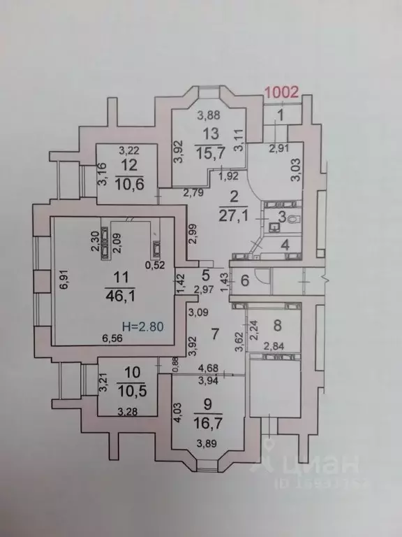 Офис в Волгоградская область, Волгоград ул. Лавочкина, 10А (158 м) - Фото 1