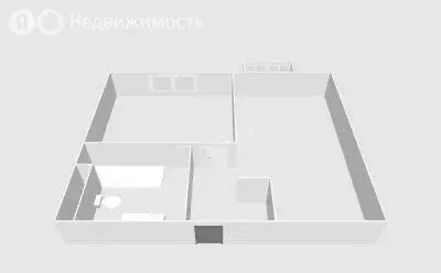 1-комнатная квартира: Южно-Сахалинск, улица имени Н.Г. Смирнова, 3 ... - Фото 1