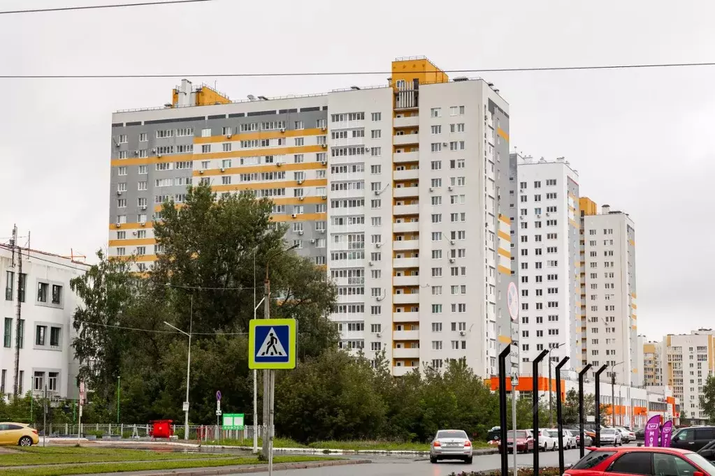 1-к кв. Башкортостан, Уфа Инорс мкр, ул. Новоселов, 6 (46.3 м) - Фото 1