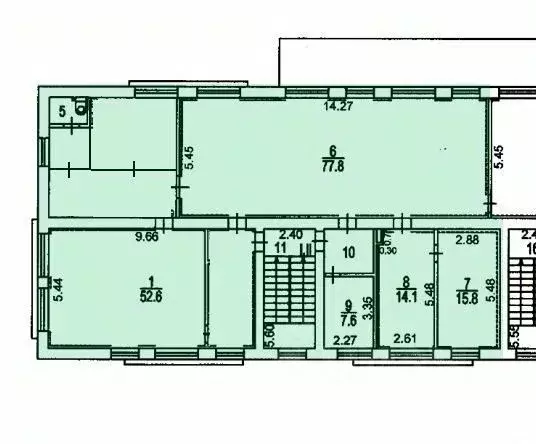 Офис в Москва ул. Куусинена, 5 (218 м) - Фото 2