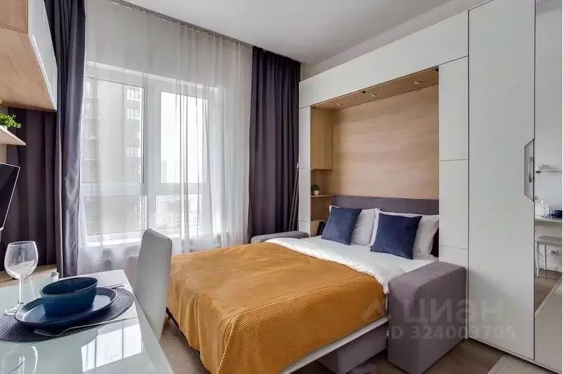 1-к кв. Москва Красноказарменная ул., 14Ак1 (20.0 м) - Фото 2