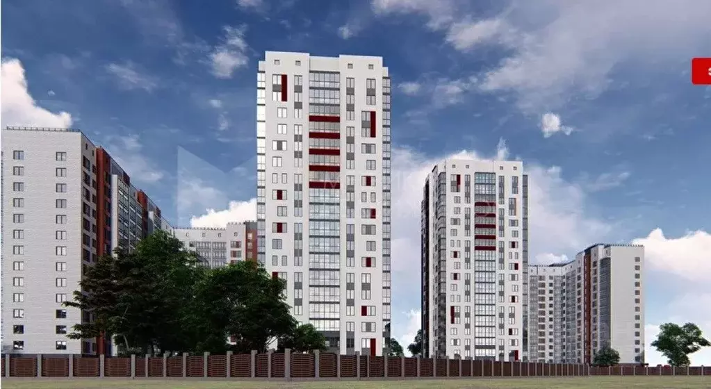 2-к кв. Тюменская область, Тюмень ул. 50 лет Октября, 75к4 (82.0 м) - Фото 0