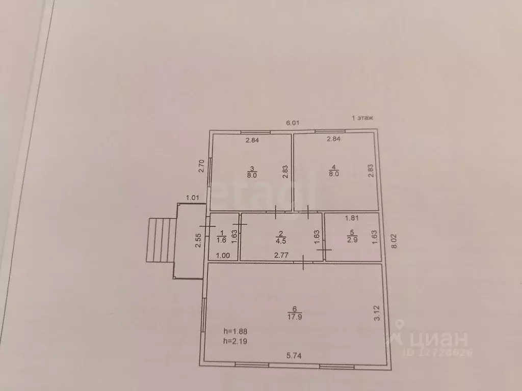 Дом в Калужская область, Боровский муниципальный округ, Совьяки с/пос, ... - Фото 2