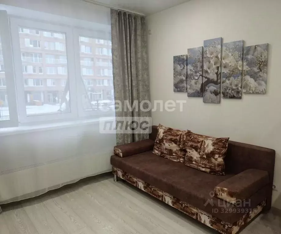 Студия Тюменская область, Тюмень ул. Новоселов, 103к1 (24.4 м) - Фото 2