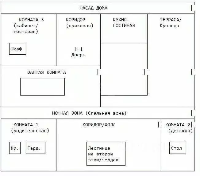 Дом в Тульская область, Тула городской округ, с. Федоровка 53 (45 м) - Фото 1