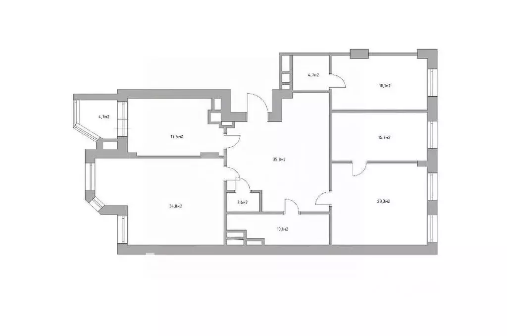 4-комнатная квартира: Москва, Ломоносовский проспект, 25к5 (168.5 м) - Фото 1