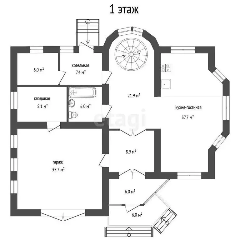Дом в Тюменский муниципальный округ, рабочий посёлок Винзили, 1-я ... - Фото 2