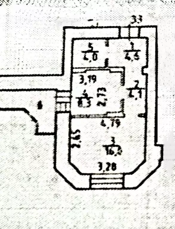 1-к кв. Новосибирская область, Новосибирск ул. Фрунзе, 51 (37.0 м) - Фото 2