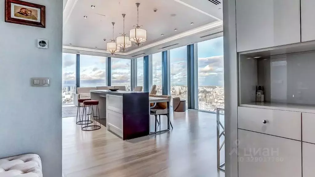 2-к кв. Москва 1-й Красногвардейский проезд, 22с2 (124.0 м) - Фото 1