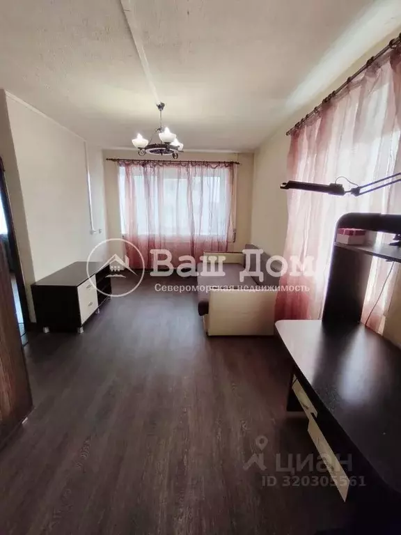 1-к кв. Мурманская область, Североморск Пионерская ул., 24 (31.5 м) - Фото 0