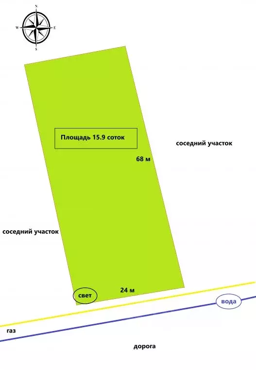 Участок в Краснодарский край, Темрюкский район, пос. Сенной Крайний ... - Фото 1